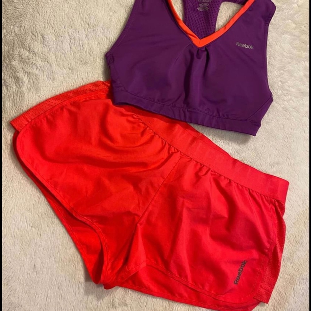 Mismatch Reebok running/workout set - Picture 2 of 7